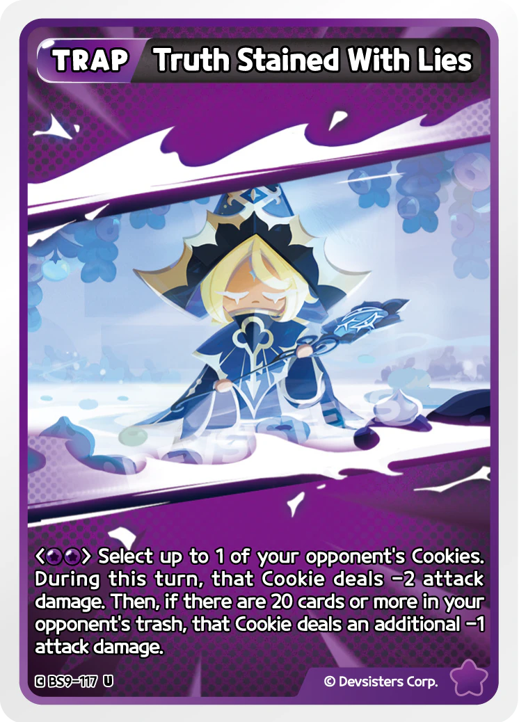 Image for Truth Stained With Lies (BS9-117) (BS9) - CookieRun: Braverse TCG