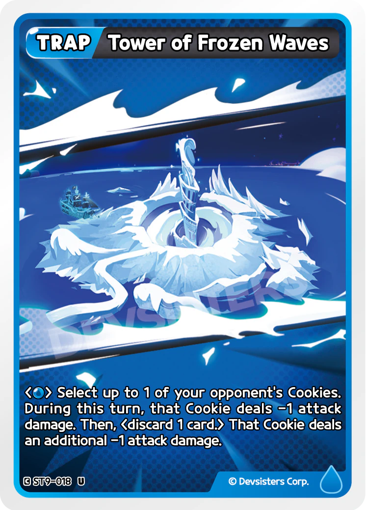 Image for Tower of Frozen Waves (ST9-018) (ST9) - CookieRun: Braverse TCG