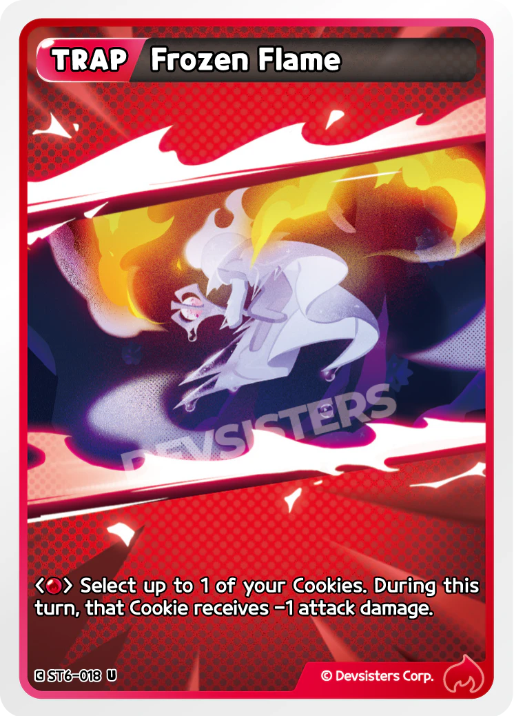 Image for Frozen Flame (ST6-018) (ST6) - CookieRun: Braverse TCG