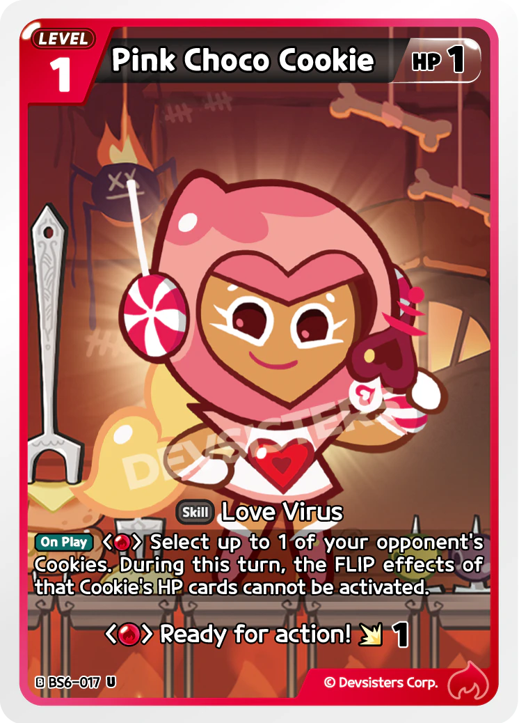 Image for Pink Choco Cookie (BS6-017) (BS6) - CookieRun: Braverse TCG