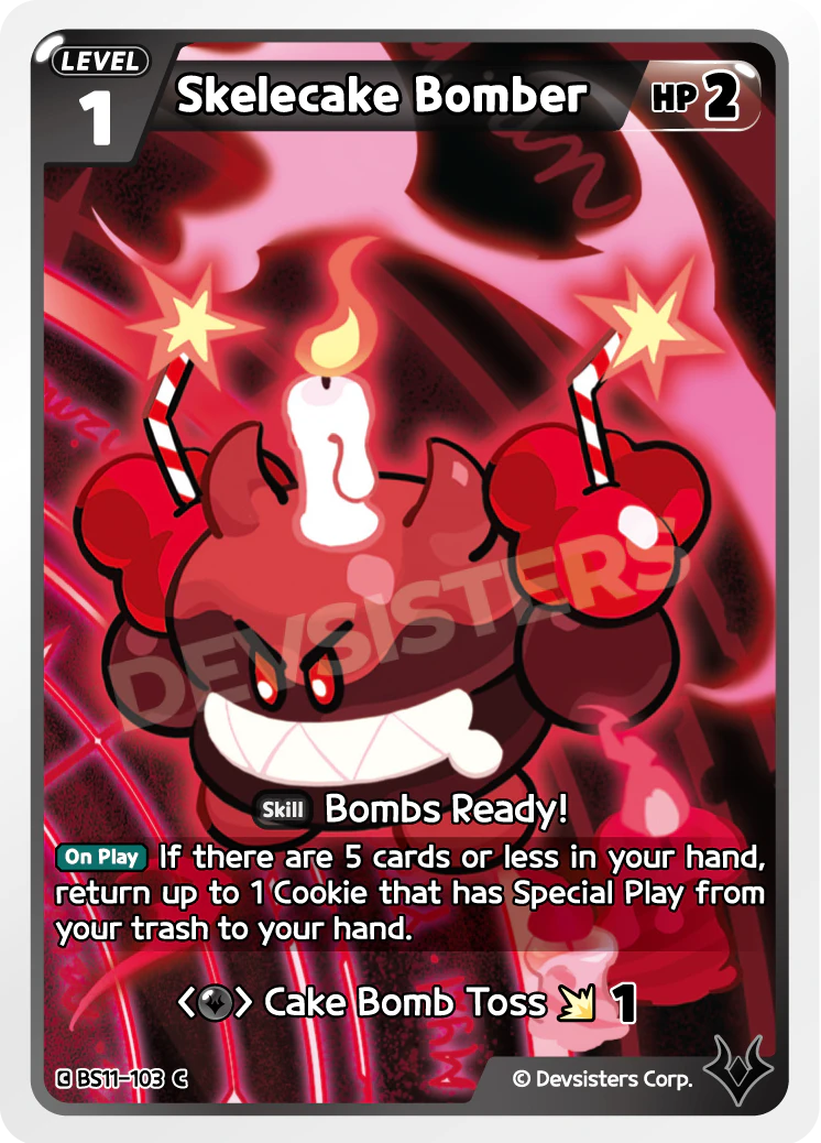 Image for Skelecake Bomber (BS11-103) (BS11) - CookieRun: Braverse TCG