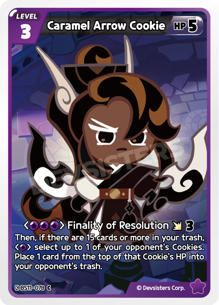 Image for Caramel Arrow Cookie (BS11-078) (BS11) - CookieRun: Braverse TCG
