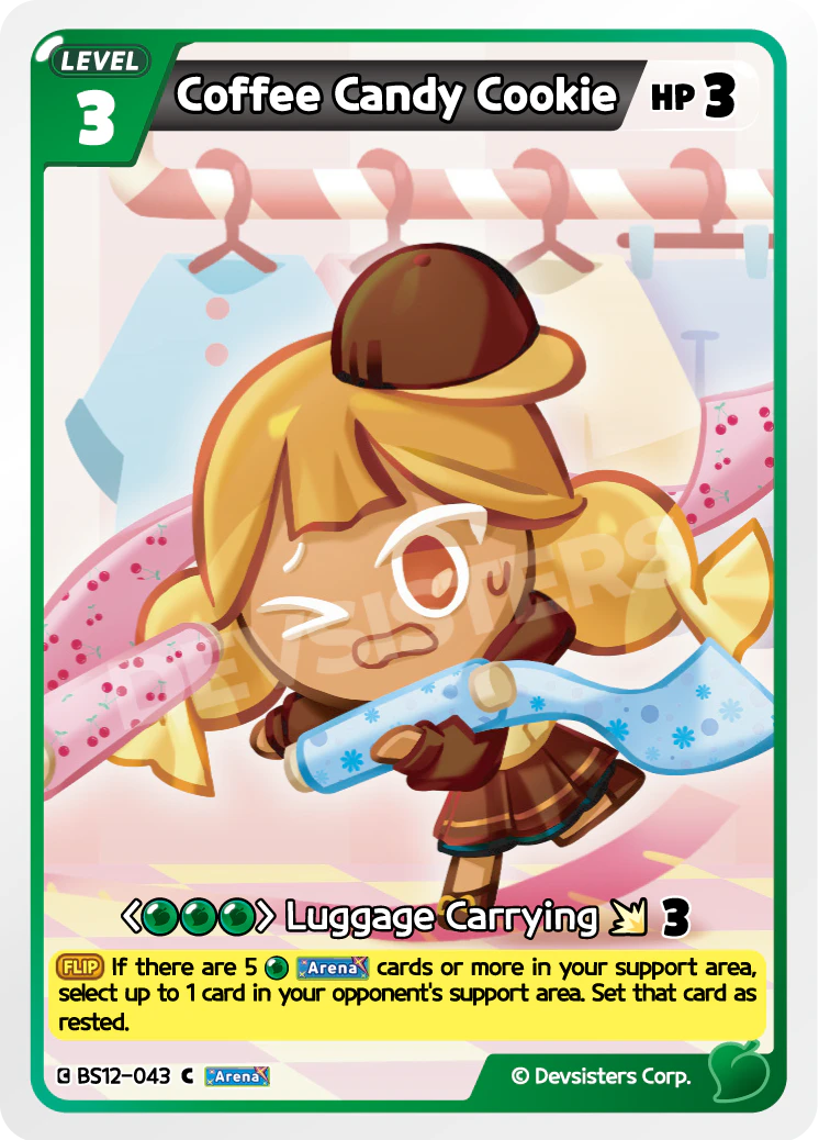 Image for Coffee Candy Cookie (BS12-043) (BS12) - CookieRun: Braverse TCG