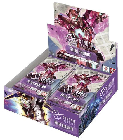 (PRE-ORDER) GUNDAM GD03: Steel Requiem Booster Box