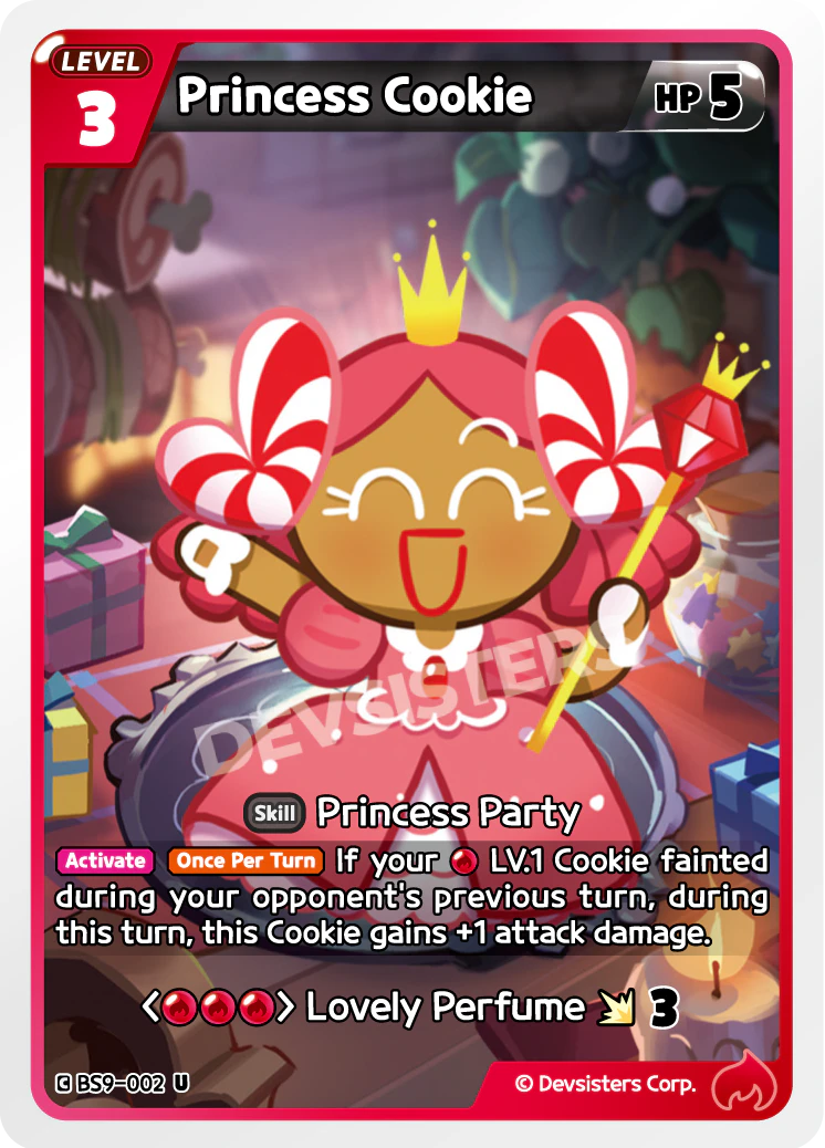 Image for Princess Cookie (BS9-002) (BS9) - CookieRun: Braverse TCG