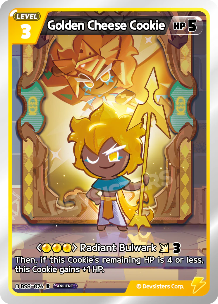 Image for Golden Cheese Cookie (BS8-026) (BS8) - CookieRun: Braverse TCG