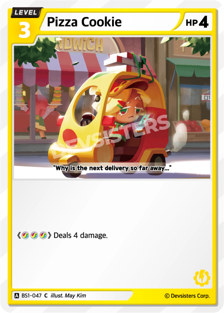 Image for Pizza Cookie (BS1-047) (BS1) - CookieRun: Braverse TCG
