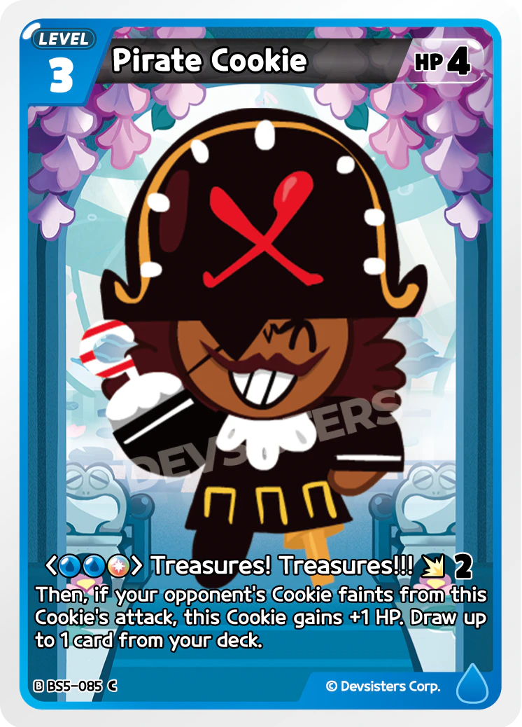 Image for Pirate Cookie (BS5-085) (BS5) - CookieRun: Braverse TCG
