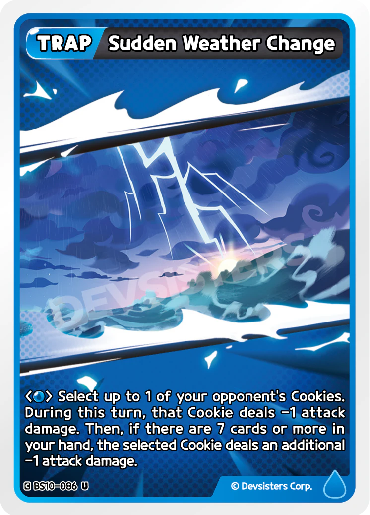 Image for Sudden Weather Change (BS10-086) (BS10) - CookieRun: Braverse TCG