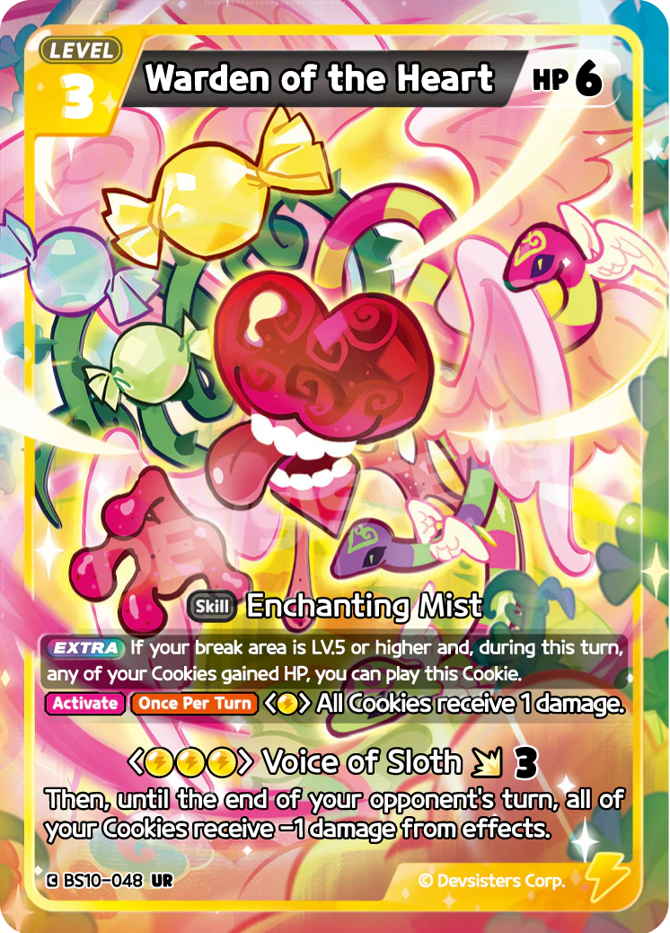 Image for Warden of the Heart (BS10-048) (BS10) - CookieRun: Braverse TCG