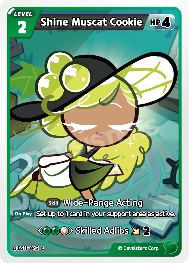 Image for Shine Muscat Cookie (BS11-042) (BS11) - CookieRun: Braverse TCG