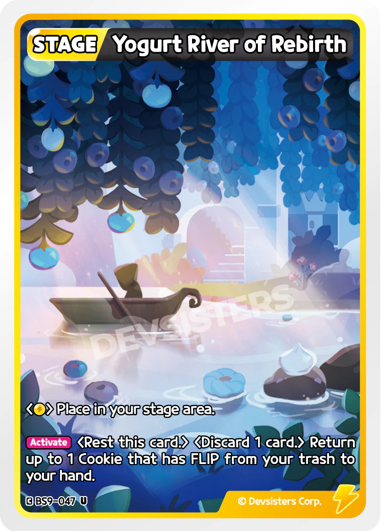 Image for Yogurt River of Rebirth (BS9-047) (BS9) - CookieRun: Braverse TCG