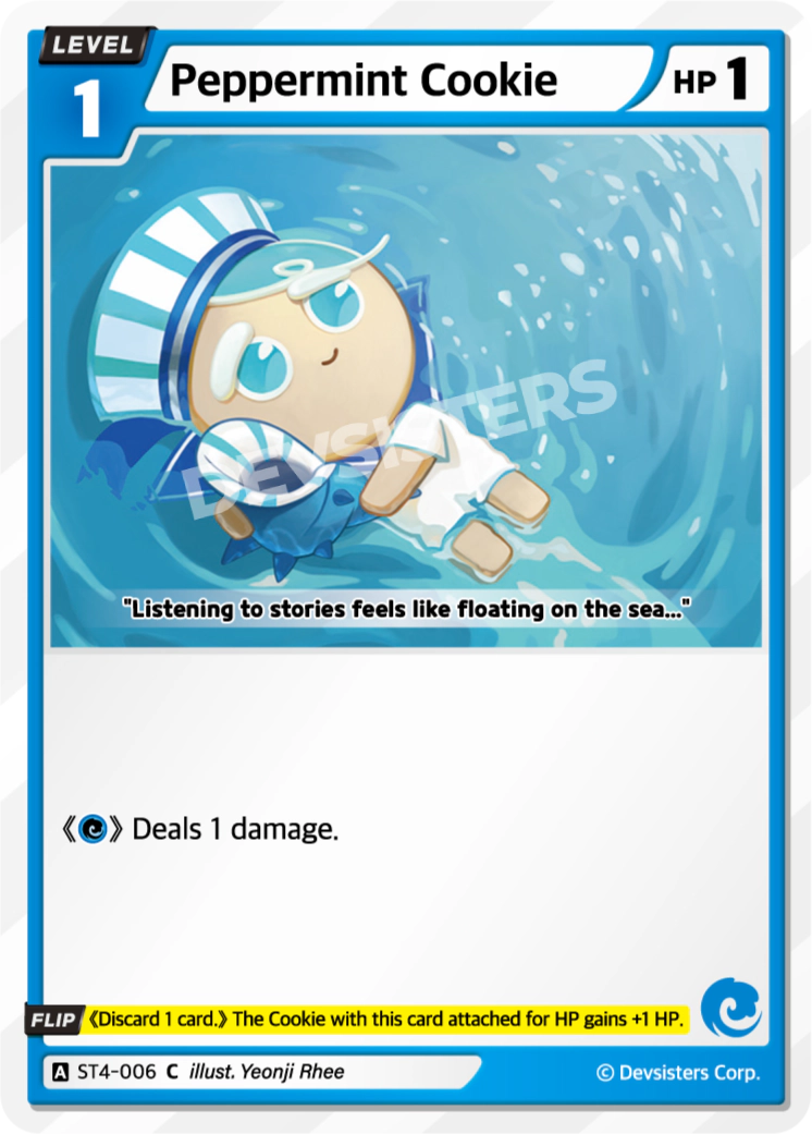 Image for Peppermint Cookie (ST4-006) (ST4) - CookieRun: Braverse TCG