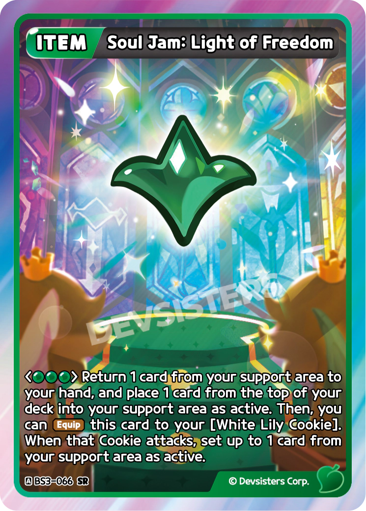 Image for Soul Jam: Light of Freedom (BS3-066) (BS3) - CookieRun: Braverse TCG