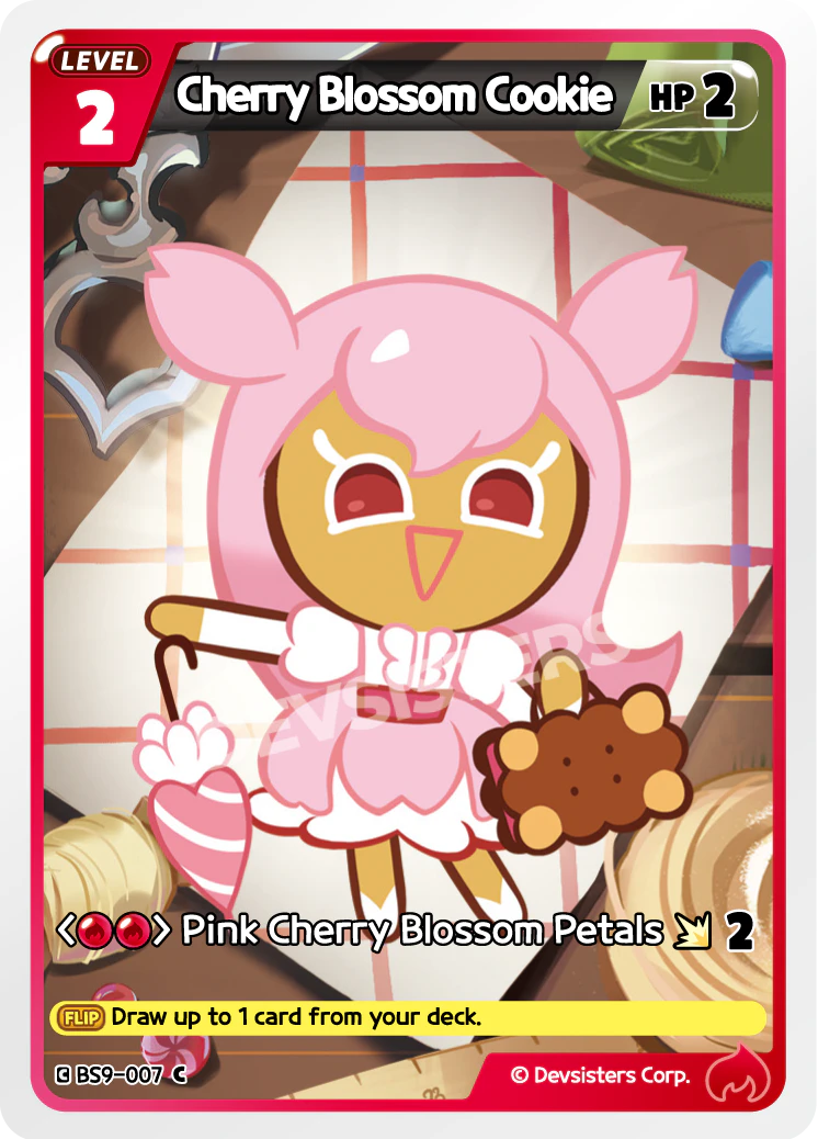 Image for Cherry Blossom Cookie (BS9-007) (BS9) - CookieRun: Braverse TCG