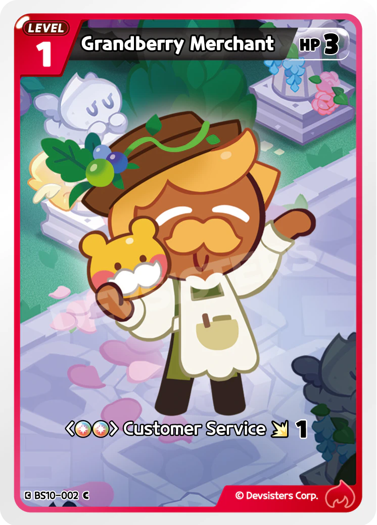 Image for Grandberry Merchant (BS10-002) (BS10) - CookieRun: Braverse TCG