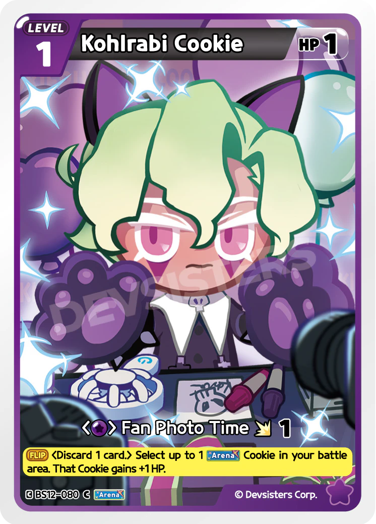 Image for Kohlrabi Cookie (BS12-080) (BS12) - CookieRun: Braverse TCG