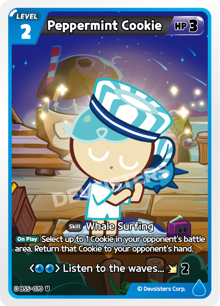 Image for Peppermint Cookie (BS5-070) (BS5) - CookieRun: Braverse TCG