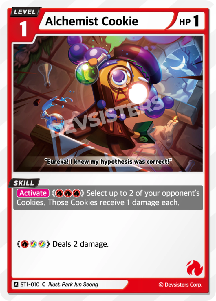 Image for Alchemist Cookie (ST1-010) (ST1) - CookieRun: Braverse TCG