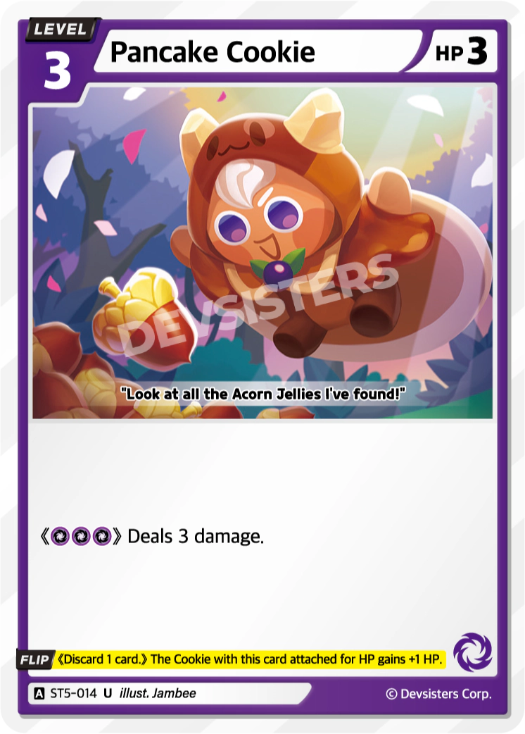 Image for Pancake Cookie (ST5-014) (ST5) - CookieRun: Braverse TCG
