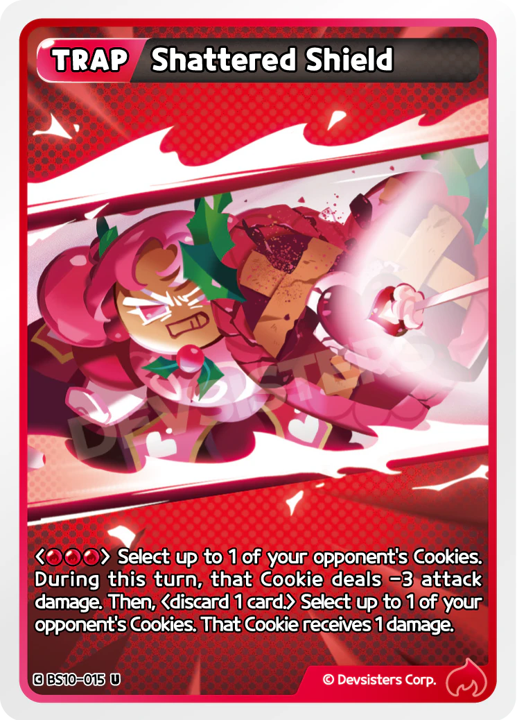 Image for Shattered Shield (BS10-015) (BS10) - CookieRun: Braverse TCG