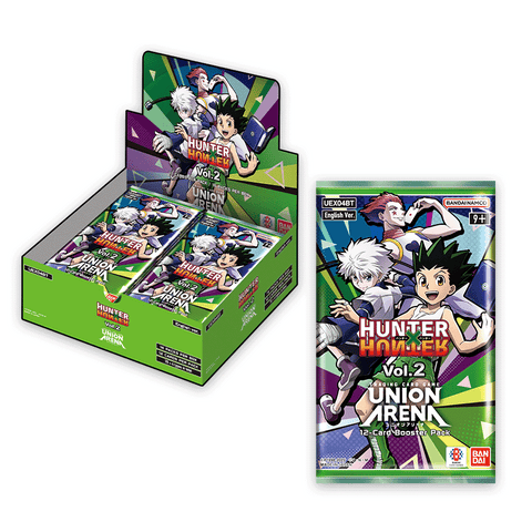 UNION ARENA: HUNTER X HUNTER BOOSTER VOL. 2 BOOSTER BOX BUNDLE