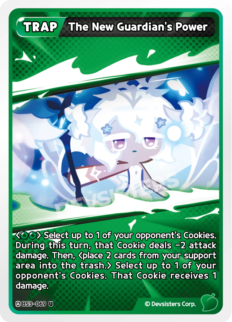 Image for The New Guardian's Power (BS3-069) (BS3) - CookieRun: Braverse TCG