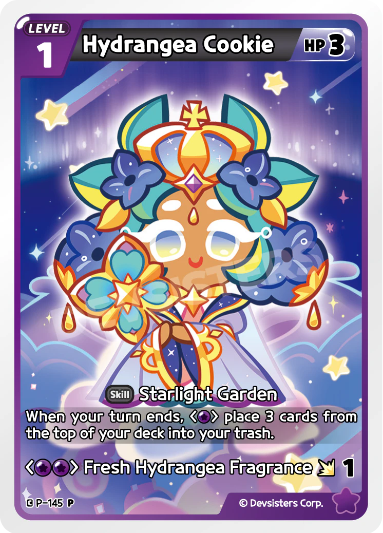 Image for Hydrangea Cookie (P-145) (P) - CookieRun: Braverse TCG