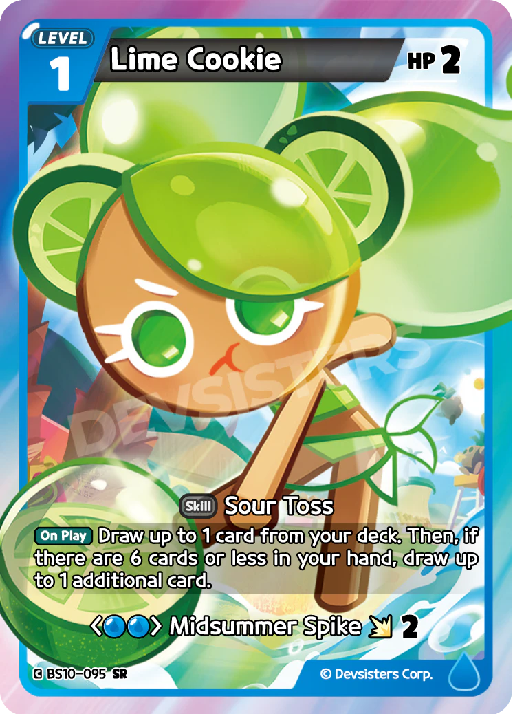 Image for Lime Cookie (BS10-095) (BS10) - CookieRun: Braverse TCG