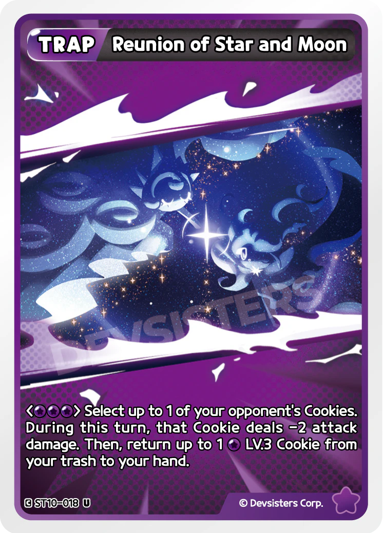 Image for Reunion of Star and Moon (ST10-018) (ST10) - CookieRun: Braverse TCG