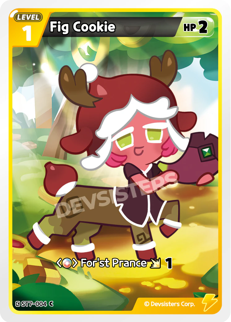 Image for Fig Cookie (ST7-004) (ST7) - CookieRun: Braverse TCG