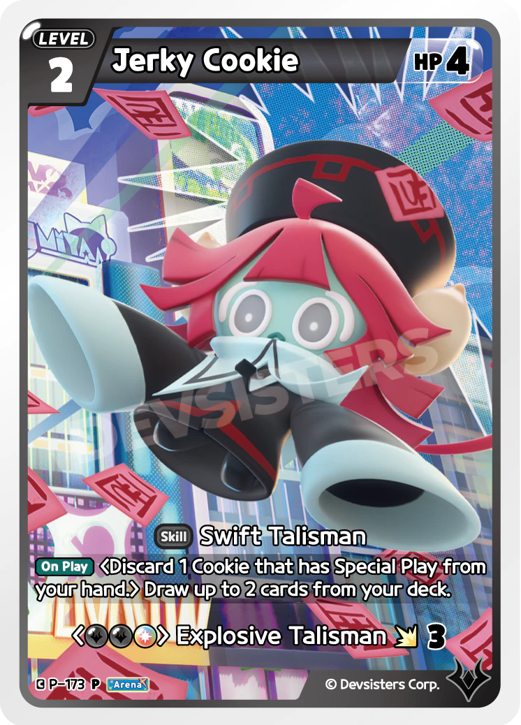Image for Jerky Cookie (P-173) (P) - CookieRun: Braverse TCG