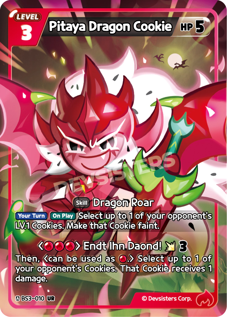 Image for Pitaya Dragon Cookie (BS3-010) (BS3) - CookieRun: Braverse TCG