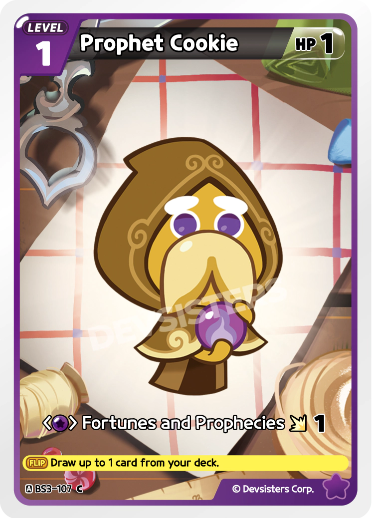 Image for Prophet Cookie (BS3-107) (BS3) - CookieRun: Braverse TCG