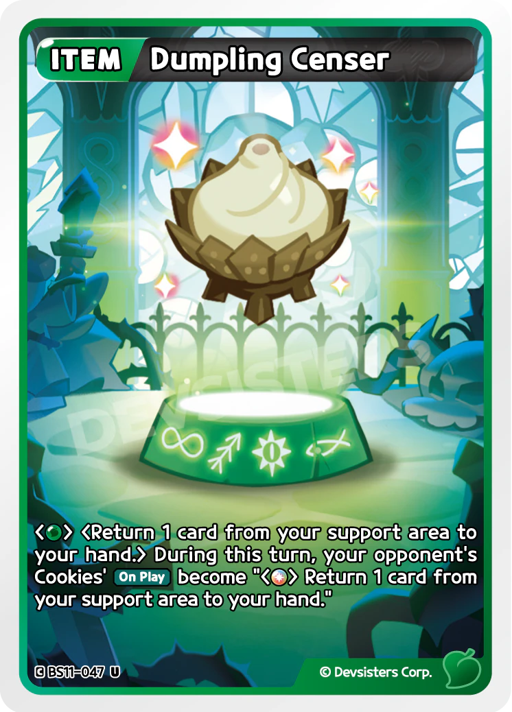 Image for Dumpling Censer (BS11-047) (BS11) - CookieRun: Braverse TCG