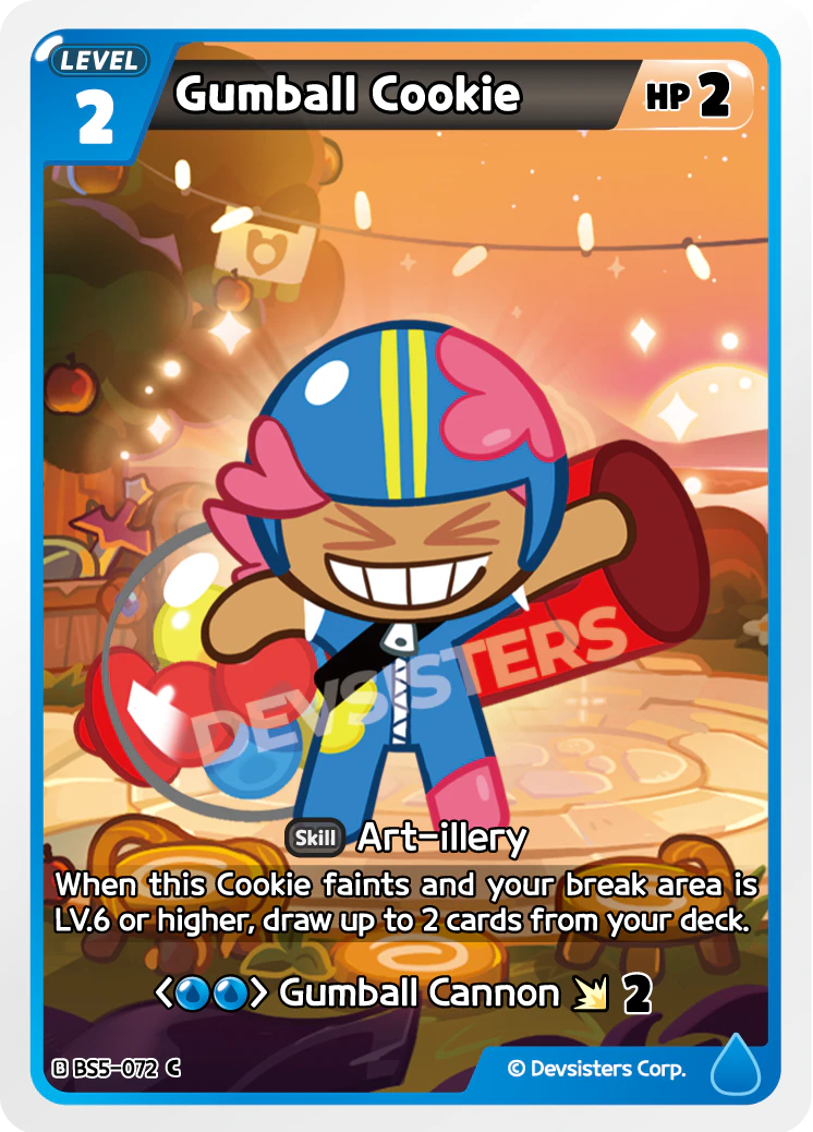 Image for Gumball Cookie (BS5-072) (BS5) - CookieRun: Braverse TCG