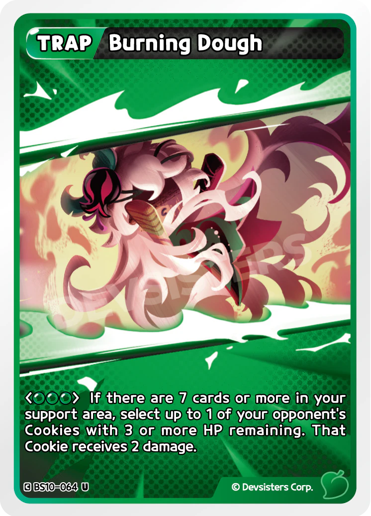 Image for Burning Dough (BS10-064) (BS10) - CookieRun: Braverse TCG