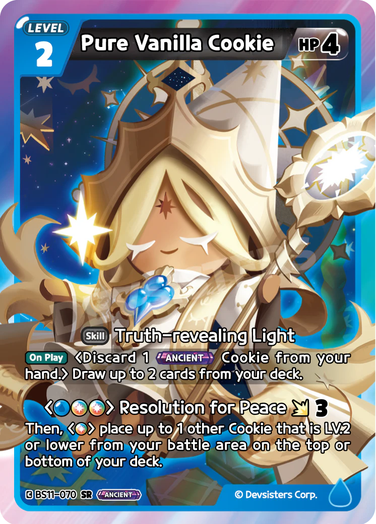 Image for Pure Vanilla Cookie (BS11-070) (BS11) - CookieRun: Braverse TCG