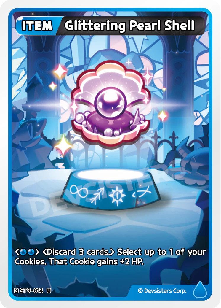 Image for Glittering Pearl Shell (ST9-014) (ST9) - CookieRun: Braverse TCG