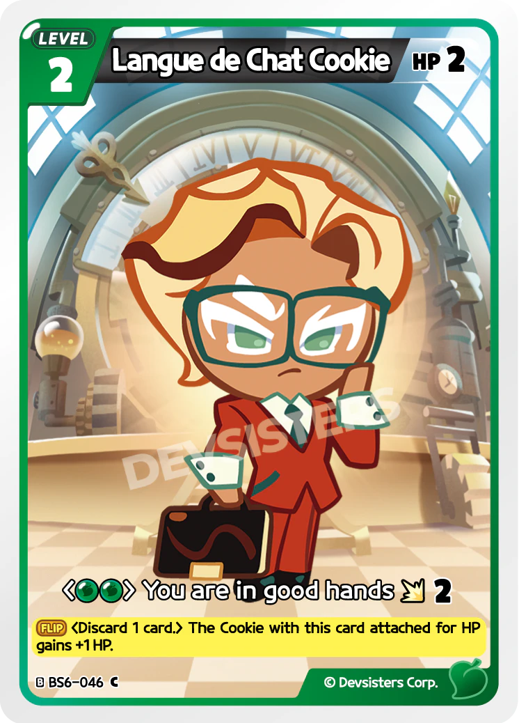 Image for Langue de Chat Cookie (BS6-046) (BS6) - CookieRun: Braverse TCG