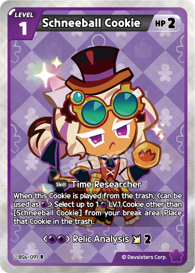 Image for Schneeball Cookie (BS6-091) (BS6) - CookieRun: Braverse TCG
