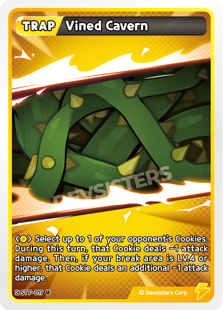 Image for Vined Cavern (ST7-017) (ST7) - CookieRun: Braverse TCG