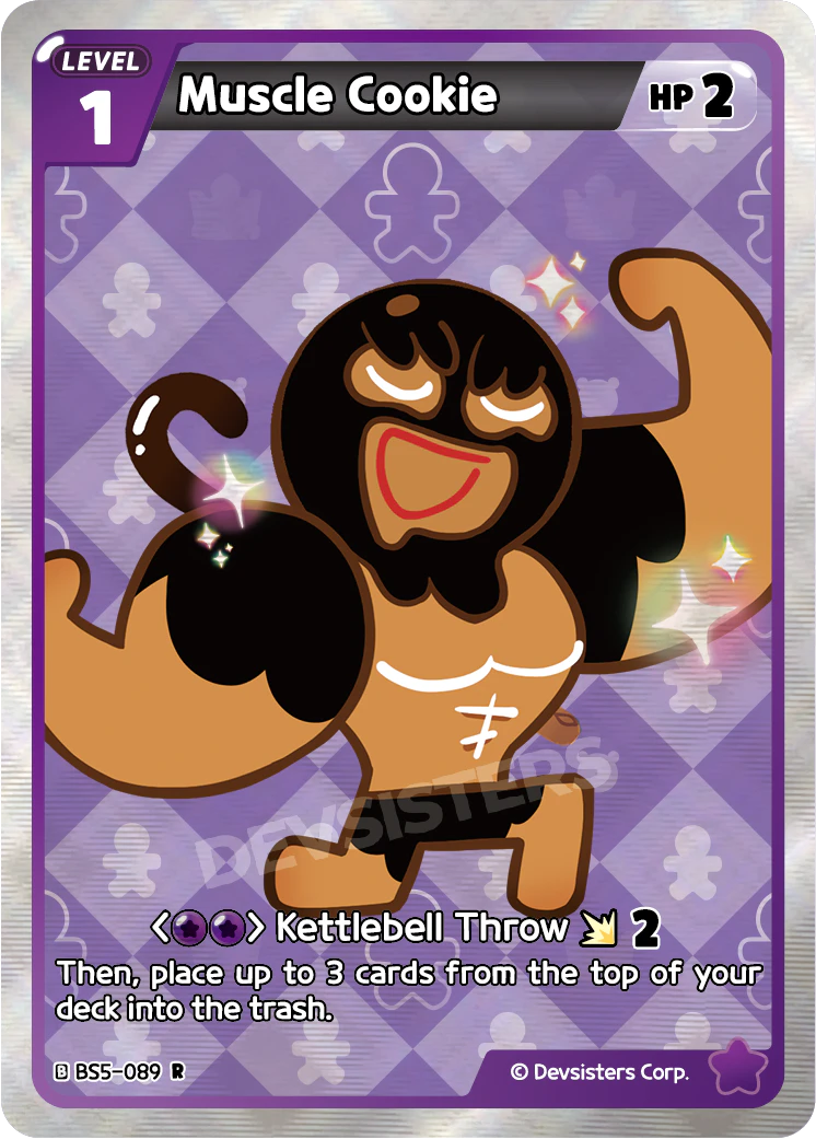 Image for Muscle Cookie (BS5-089) (BS5) - CookieRun: Braverse TCG