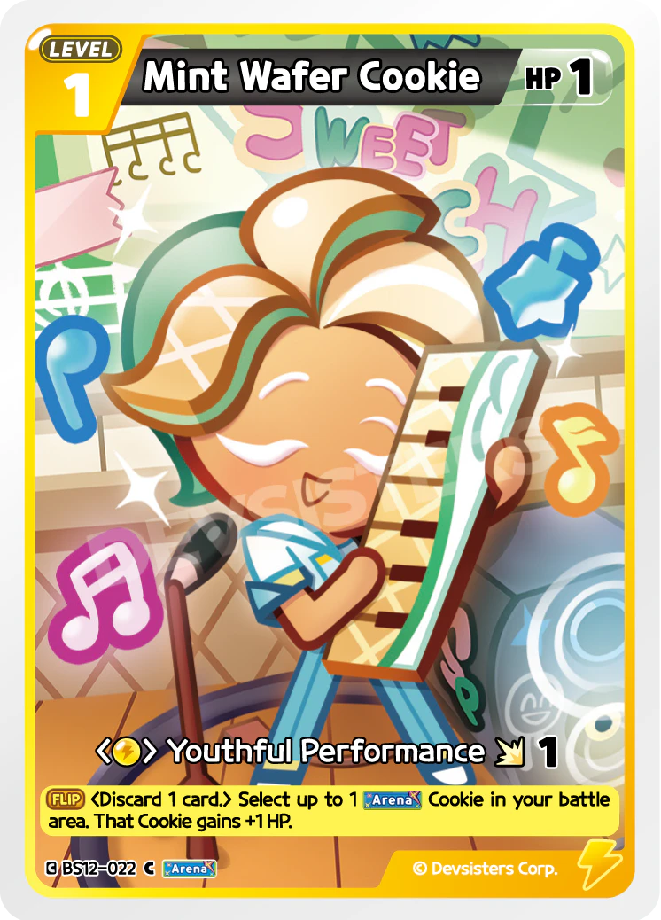 Image for Mint Wafer Cookie (BS12-022) (BS12) - CookieRun: Braverse TCG