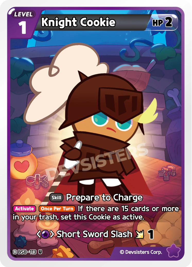 Image for Knight Cookie (BS8-113) (BS8) - CookieRun: Braverse TCG