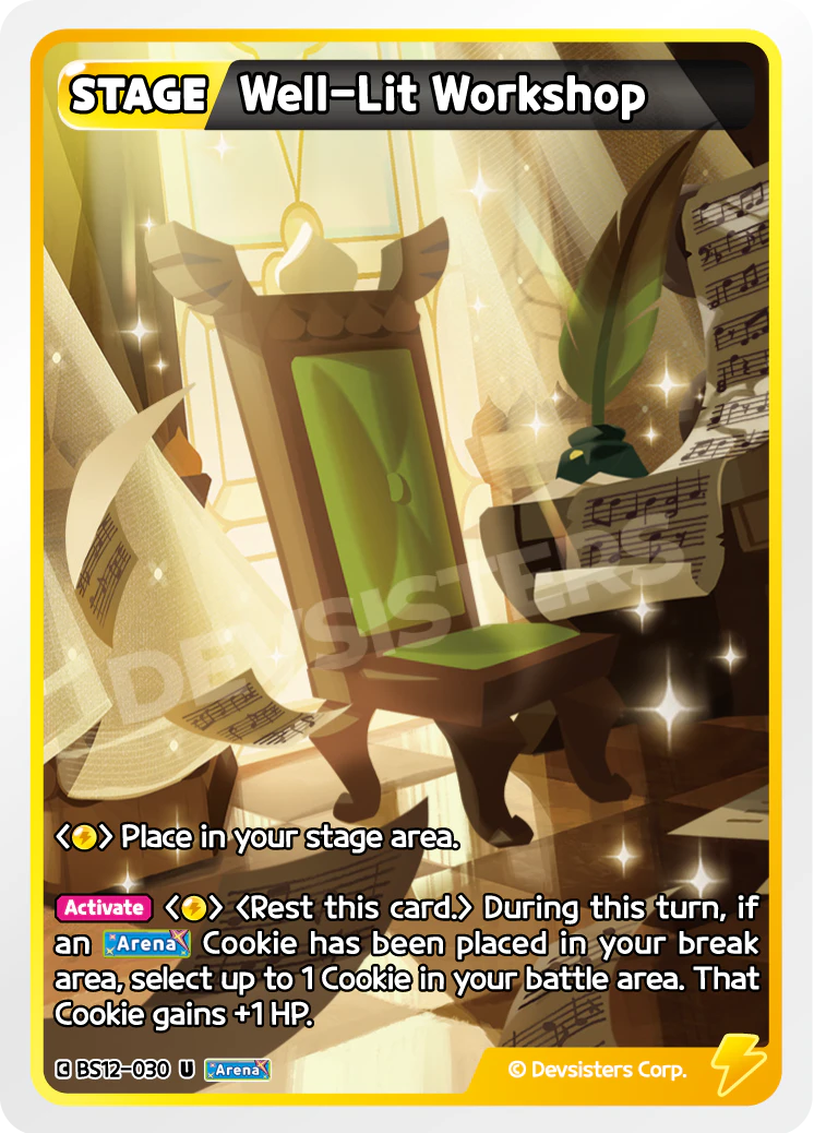Image for Well-Lit Workshop (BS12-030) (BS12) - CookieRun: Braverse TCG