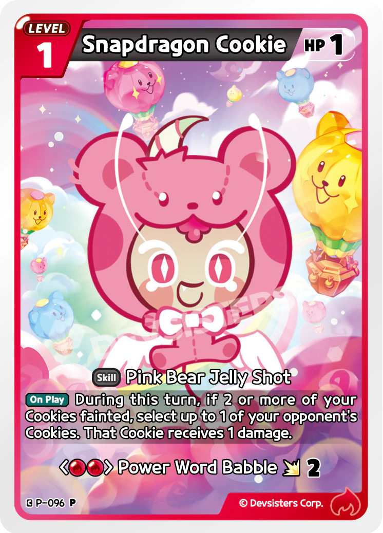 Image for Snapdragon Cookie (P-096) (P) - CookieRun: Braverse TCG