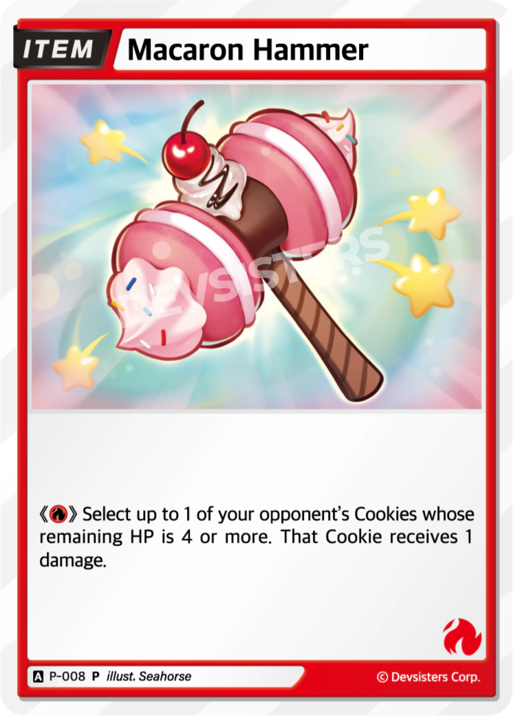 Image for Macaron Hammer (P-008) (P) - CookieRun: Braverse TCG