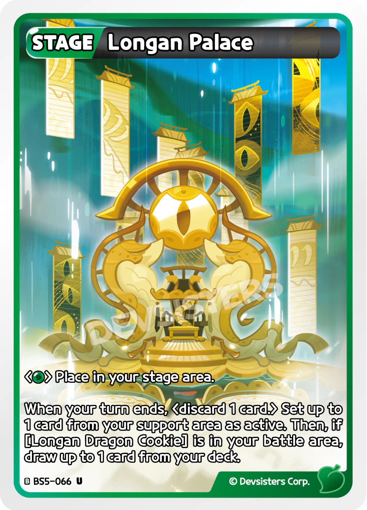 Image for Longan Palace (BS5-066) (BS5) - CookieRun: Braverse TCG