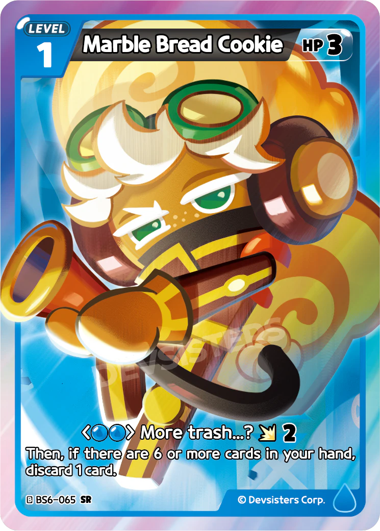Image for Marble Bread Cookie (BS6-065) (BS6) - CookieRun: Braverse TCG